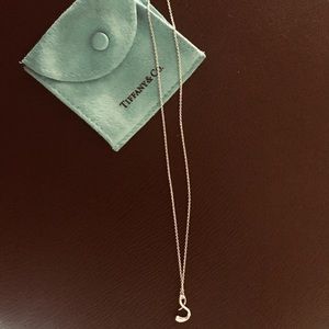Letter “S” initial Tiffany and Co Pendant